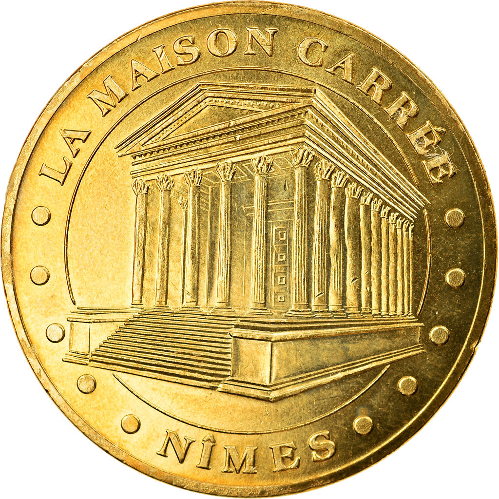 Francia, Token, Touristic token, Nimes - La Maison Carrée, Arts & Culture