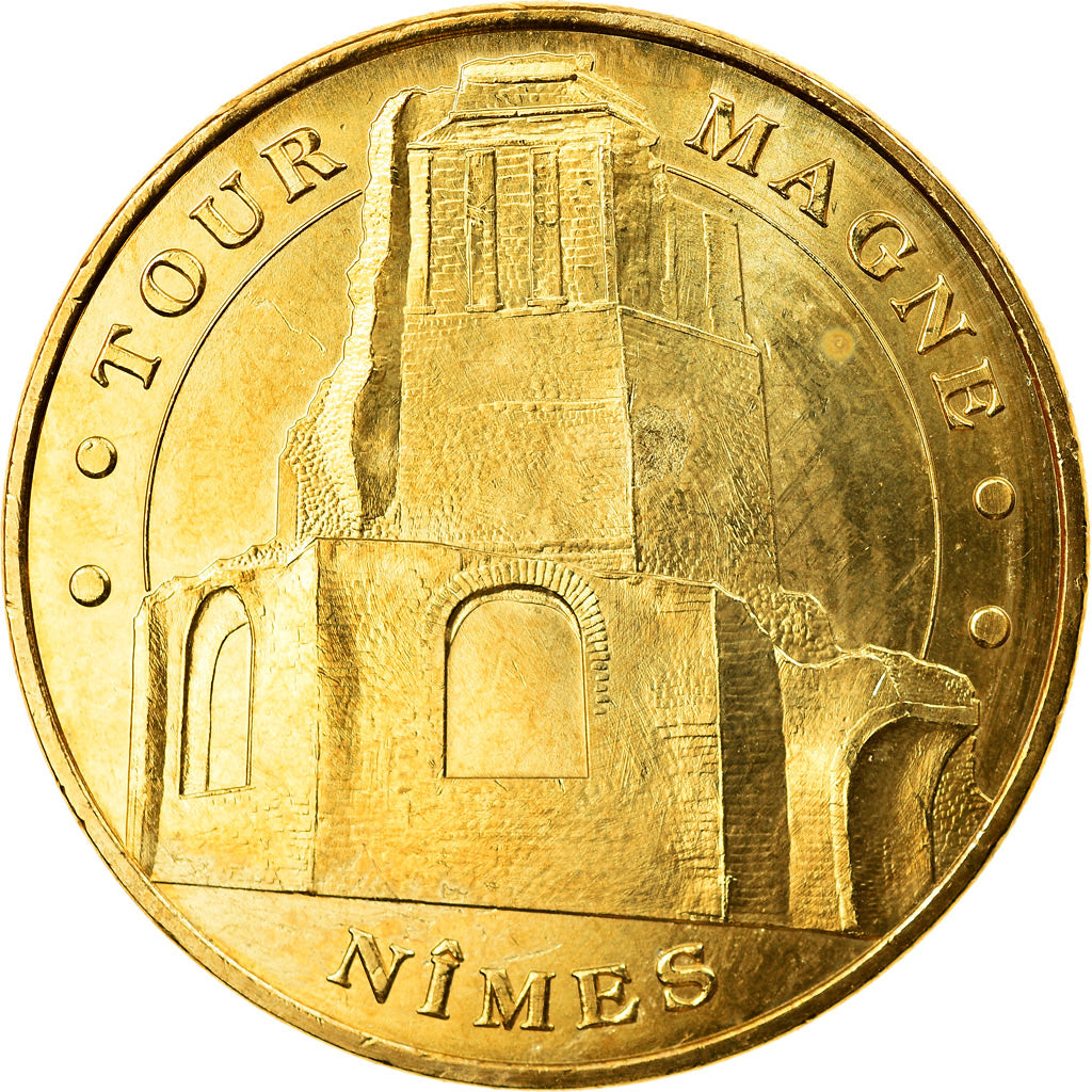 Francia, Token, Touristic token, Nîmes - La Tour Magne, Arts & Culture, 2010