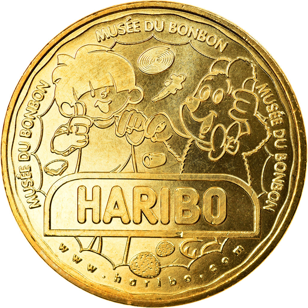 Francia, Token, Touristic token, Uzès -  Haribo n°4, Arts & Culture, 2009