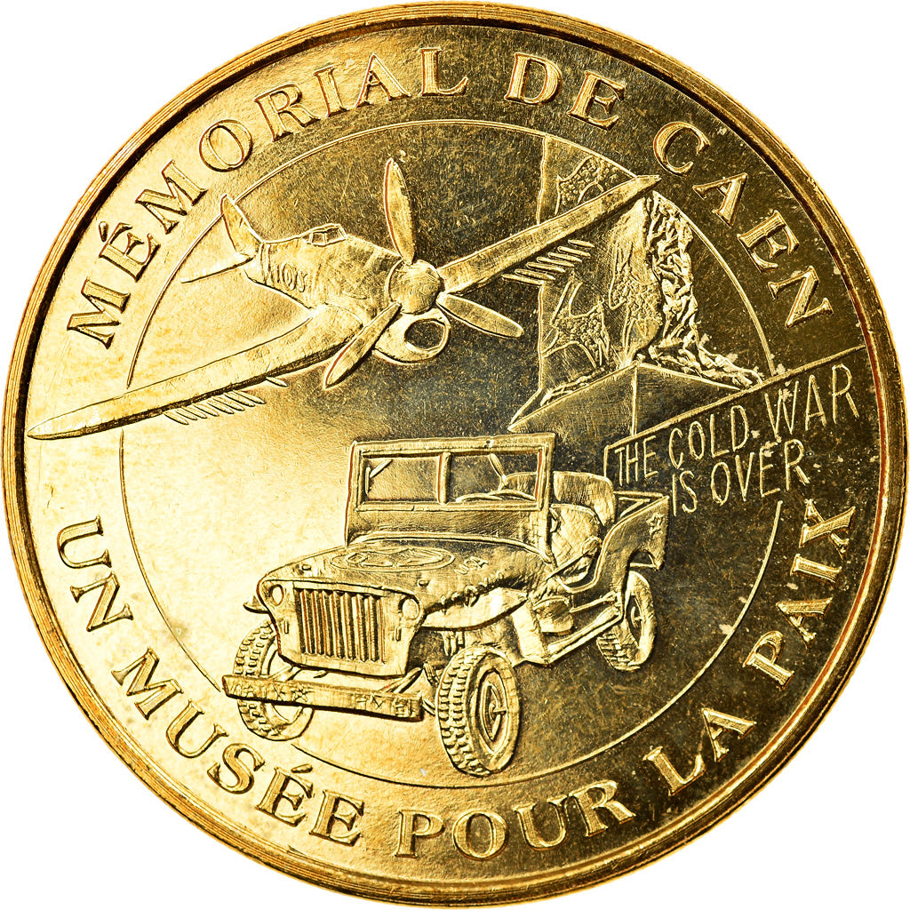 Francia, Token, Touristic token, Caen - Mémorial n°2, Arts & Culture, 2007