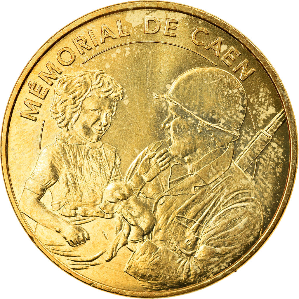 Francia, Token, Touristic token, Caen - Mémorial n°4, Arts & Culture, 2010