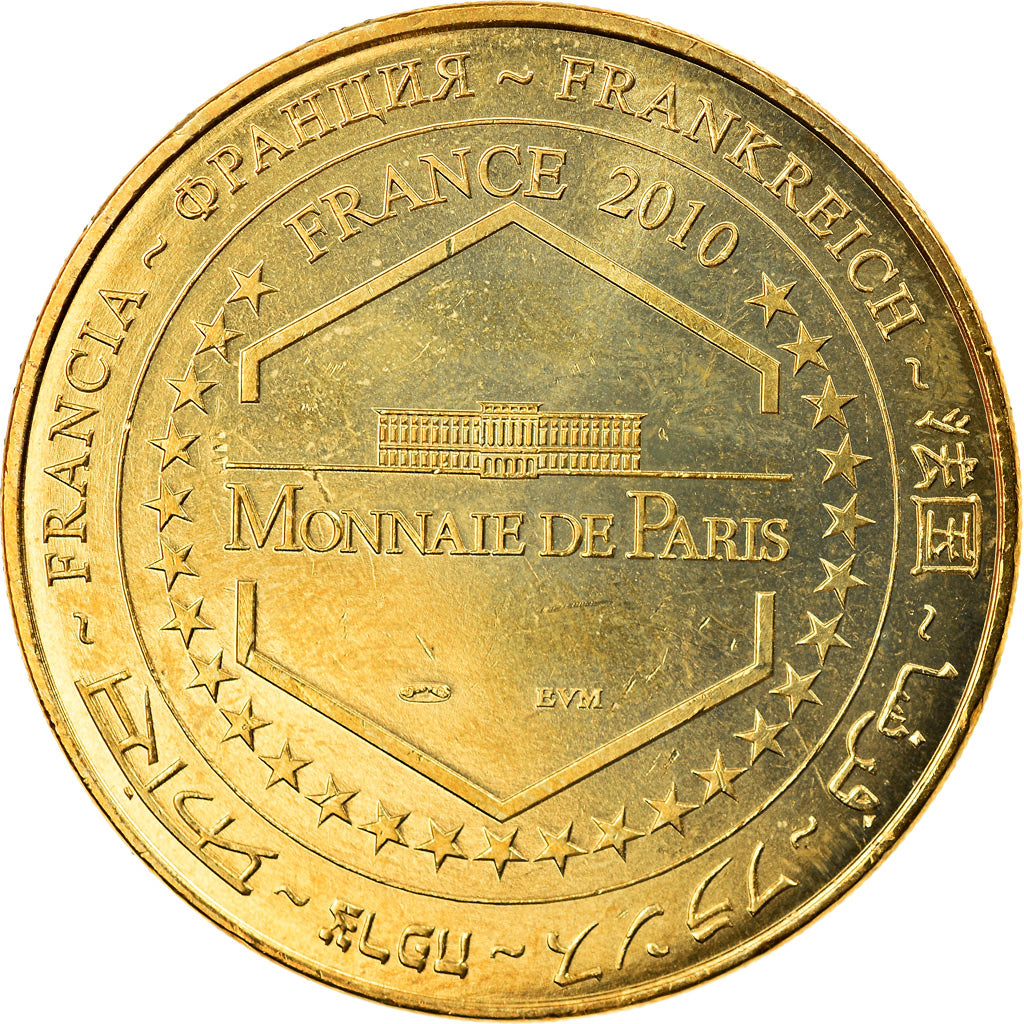 Francia, Token, Touristic token, Caen - Mémorial n°4, Arts & Culture, 2010