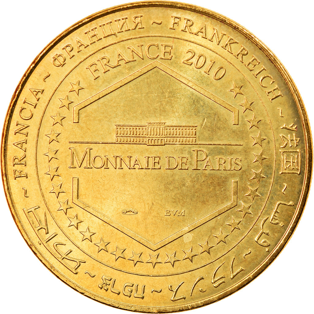 France, Jeton, Jeton Touristique, Chamonix - Le blason, Arts & Culture, 2010