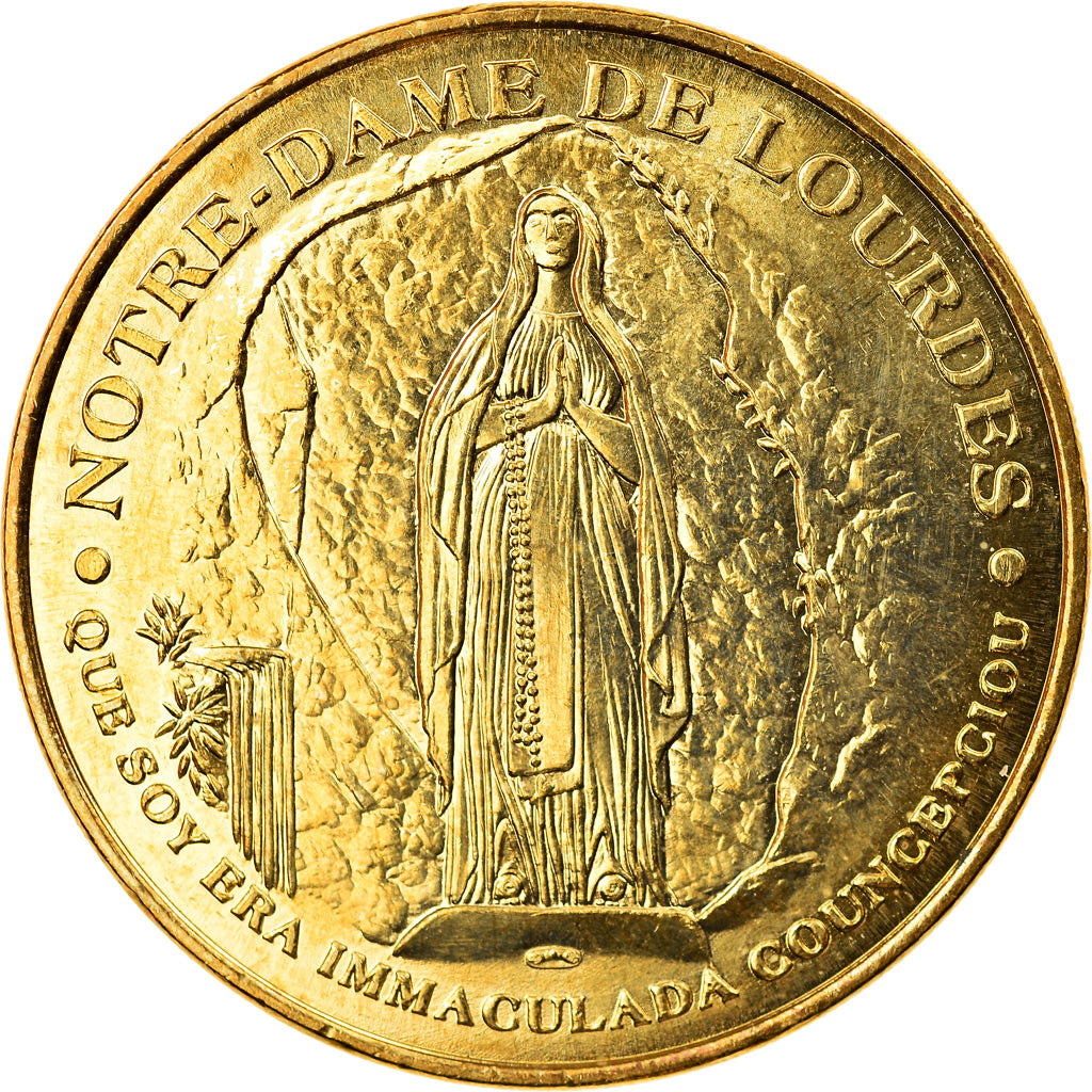 Francia, Token, Touristic token, Lourdes - Bernadette et le signe de Croix, Arts