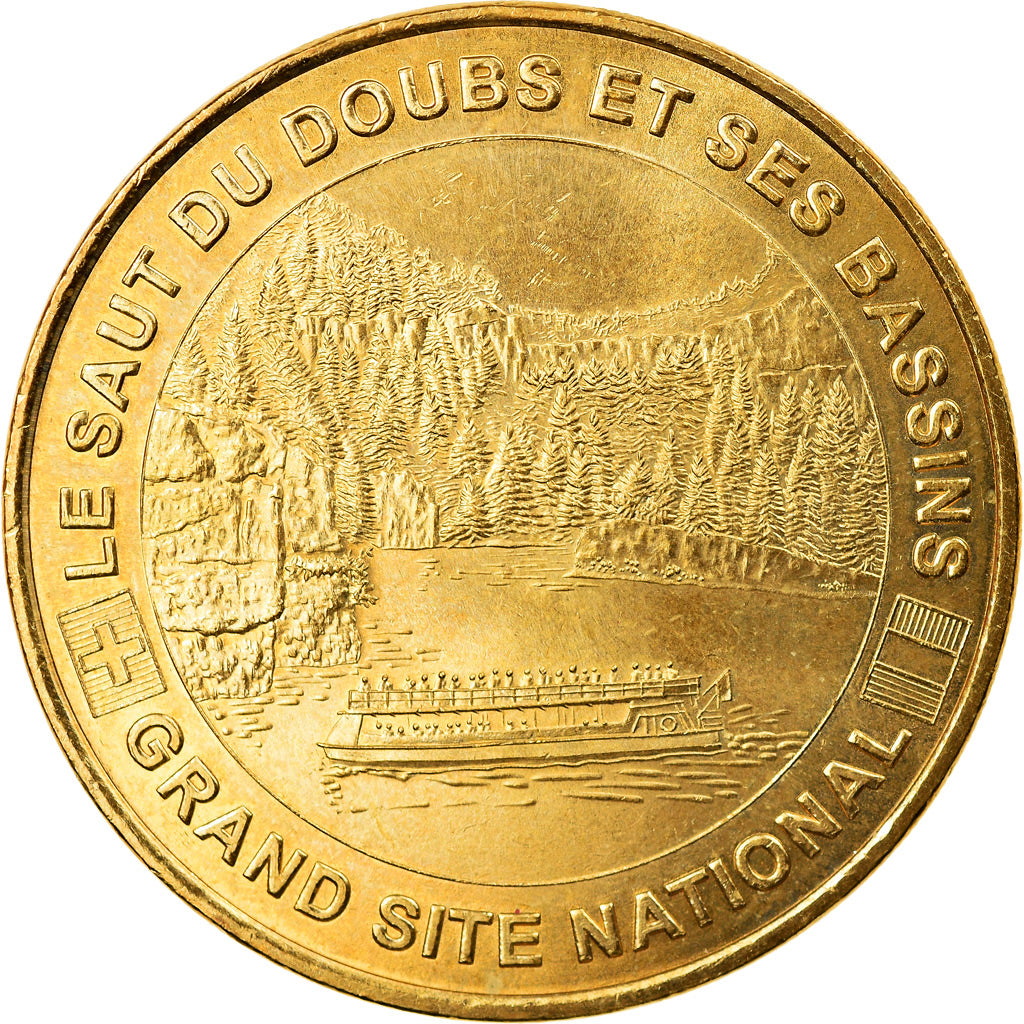 Francia, Token, Touristic token, Villers-le-Lac - Le saut du Doubs n°2, Arts &