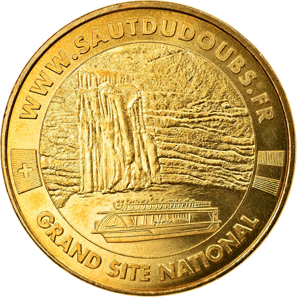 Francia, Token, Touristic token, Villers-le-Lac - Le saut du Doubs n°4, Arts &