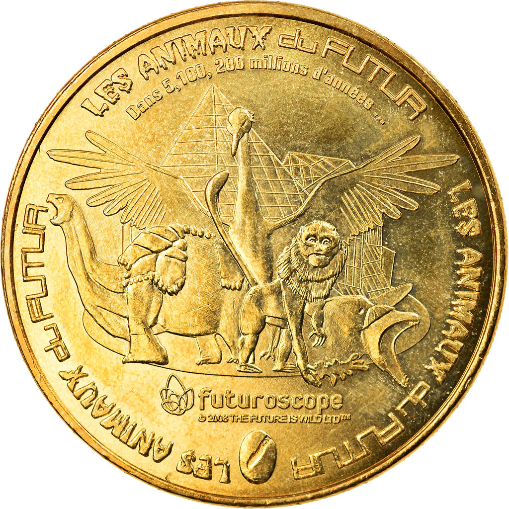 Francia, Token, Touristic token, Jaunay-Clan - Futuroscope n°7, Arts & Culture