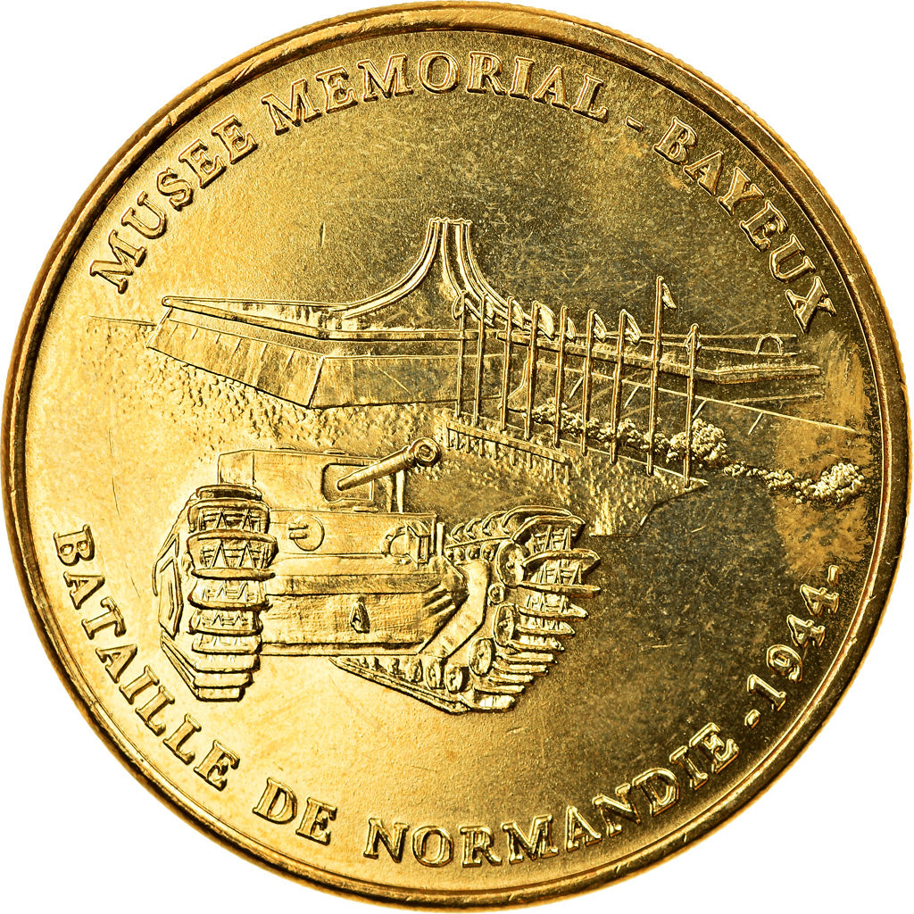 Francia, Token, Touristic token, Bayeux - Mémorial n°1, Arts & Culture, 2013