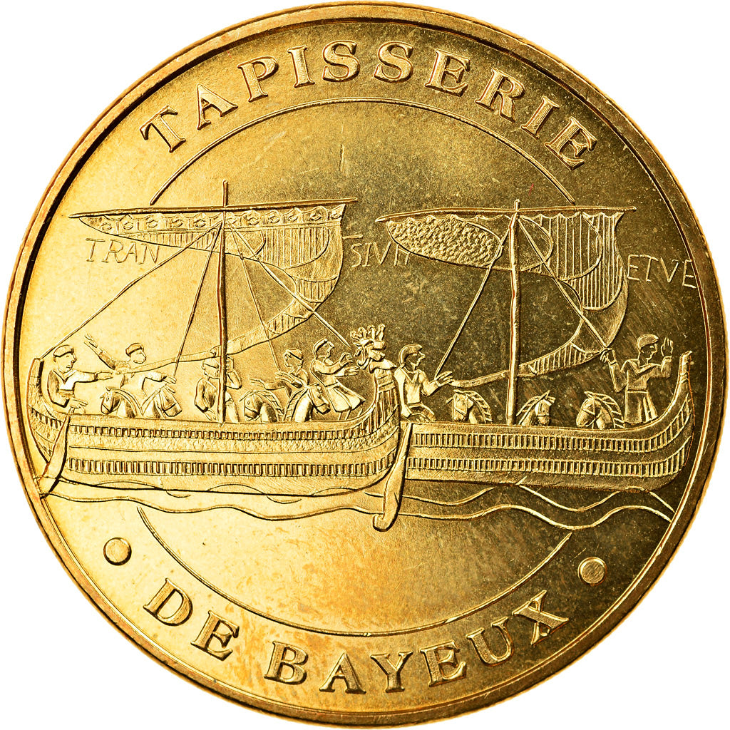 Francia, Token, Touristic token, 14/ Bayeux - Tapisseries - Drakkar, Arts &