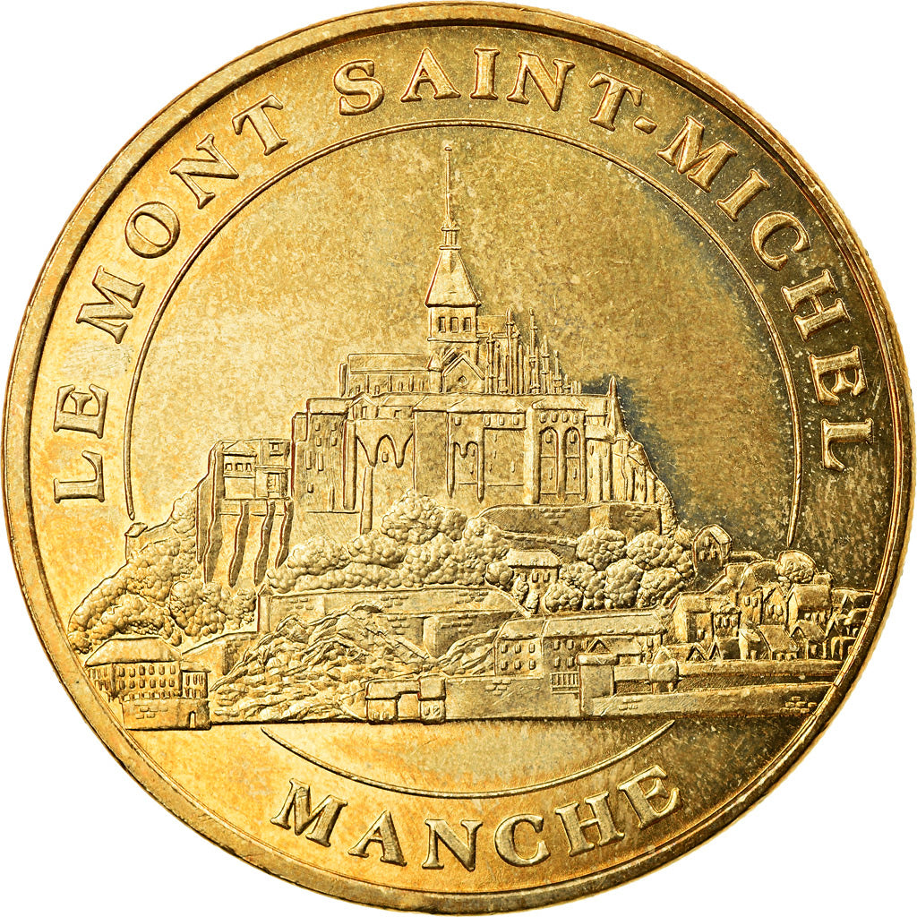 Francia, Token, Touristic token, Le-Mont-Saint-Michel - vue générale n°2
