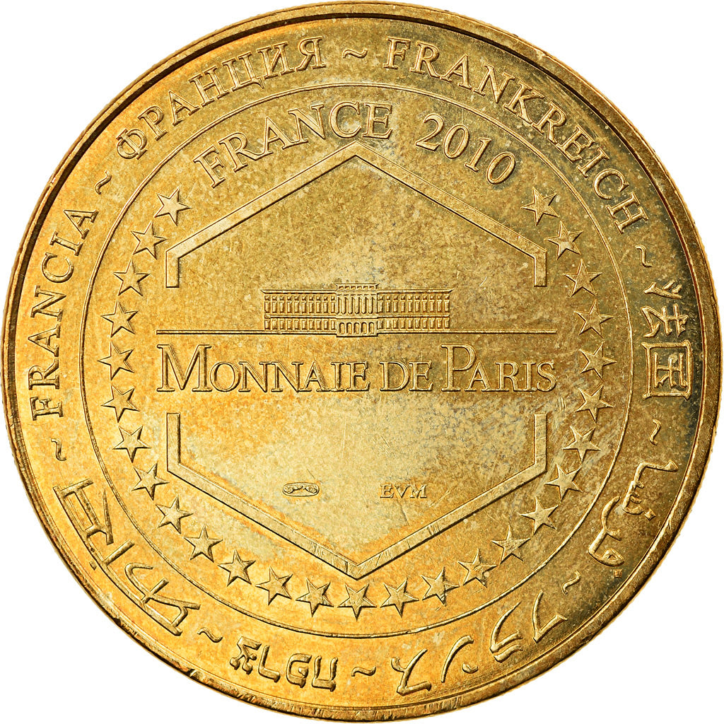 Francia, Token, Touristic token, Le-Mont-Saint-Michel - vue générale n°2