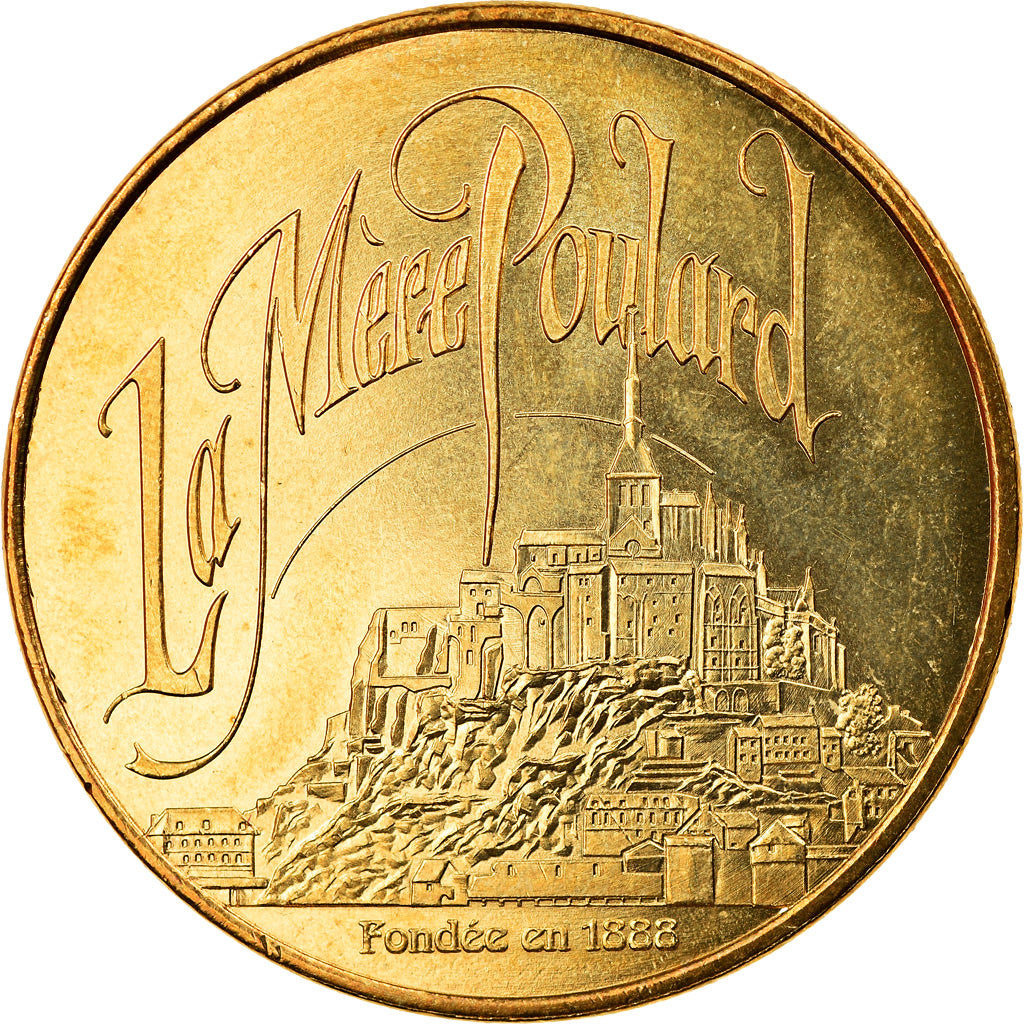 Francia, Token, Touristic token, Le Mont-Saint-Michel - La mère Poulard n°1