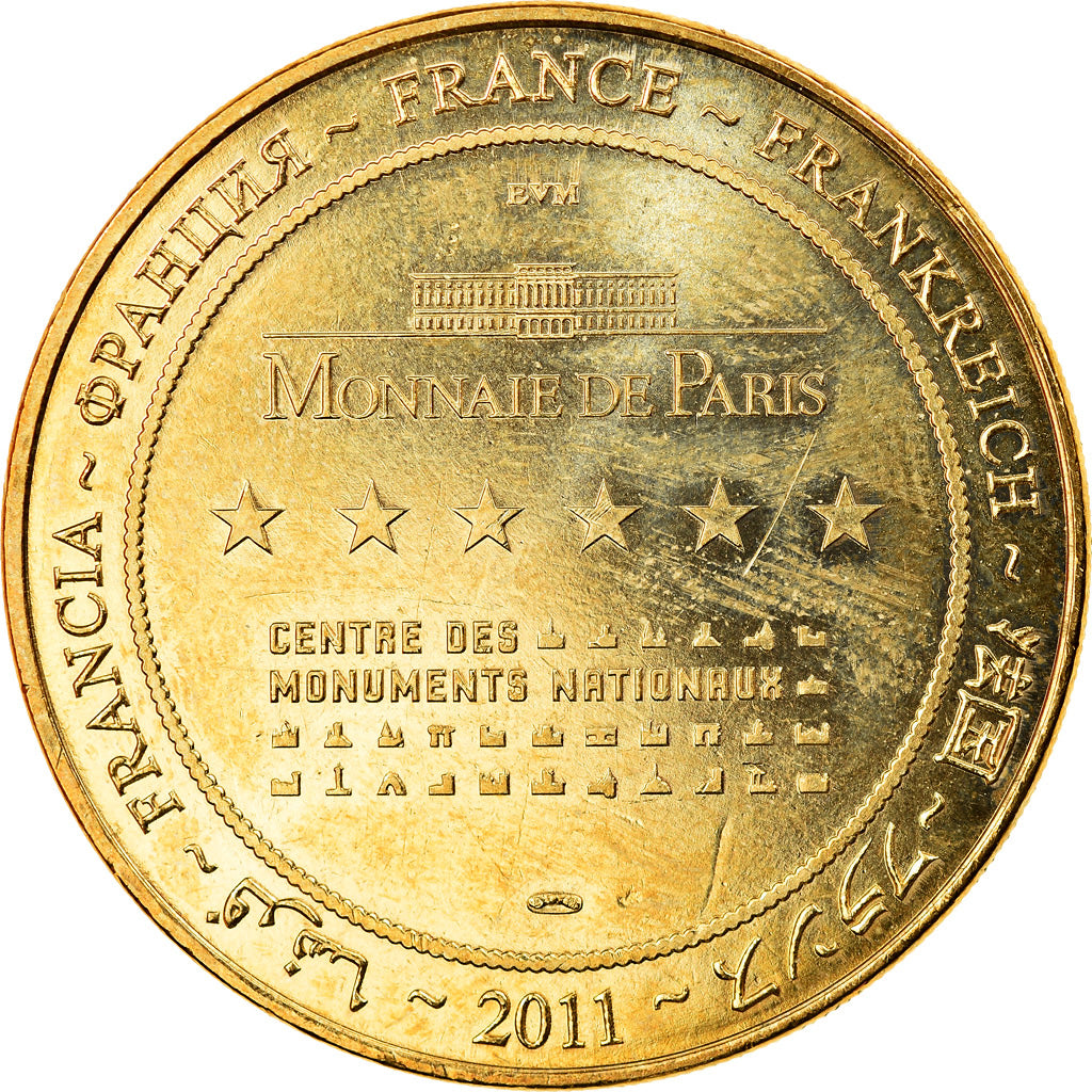 Francia, Token, Touristic token, le Mont-Saint-Michel - Vue générale n°4