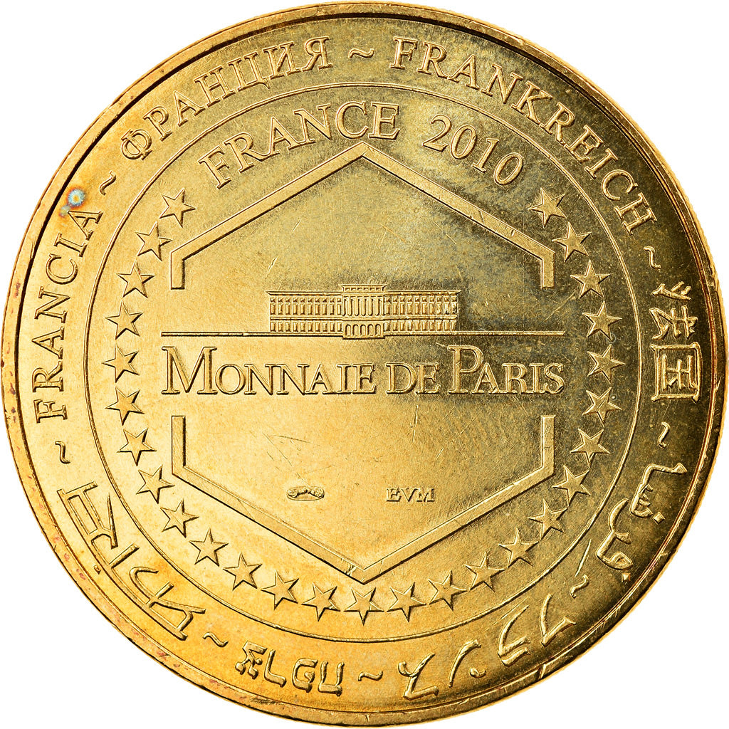 Francia, Token, Jetón turístico, Cherbourg - Cité de la mer n°4, Arts &