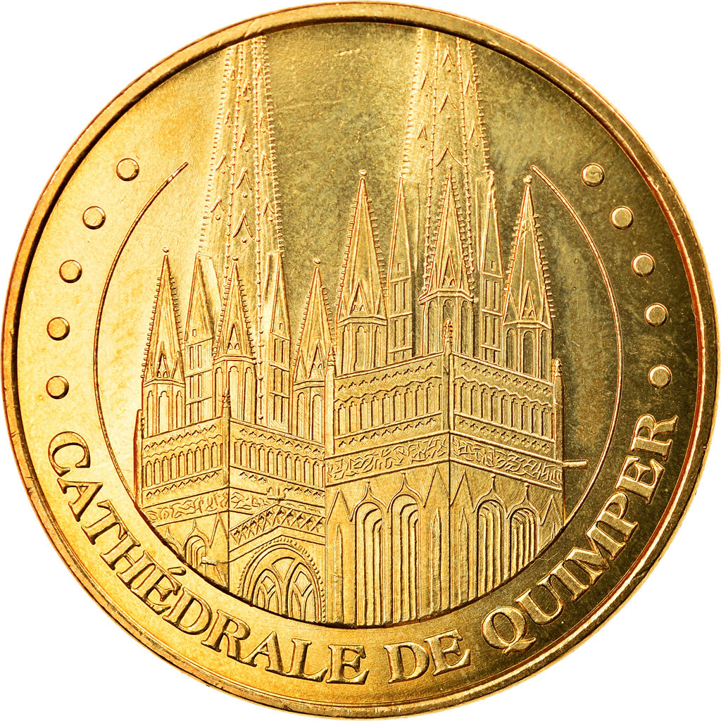 France, Token, Touristic token, Quimper - Cathédrale Saint-Corentin n°2, Arts
