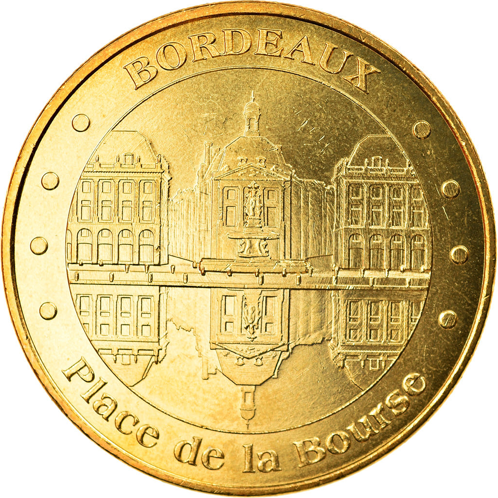 Francia, Token, Jetón turístico, Bordeaux - Place de la Bourse, Arts &