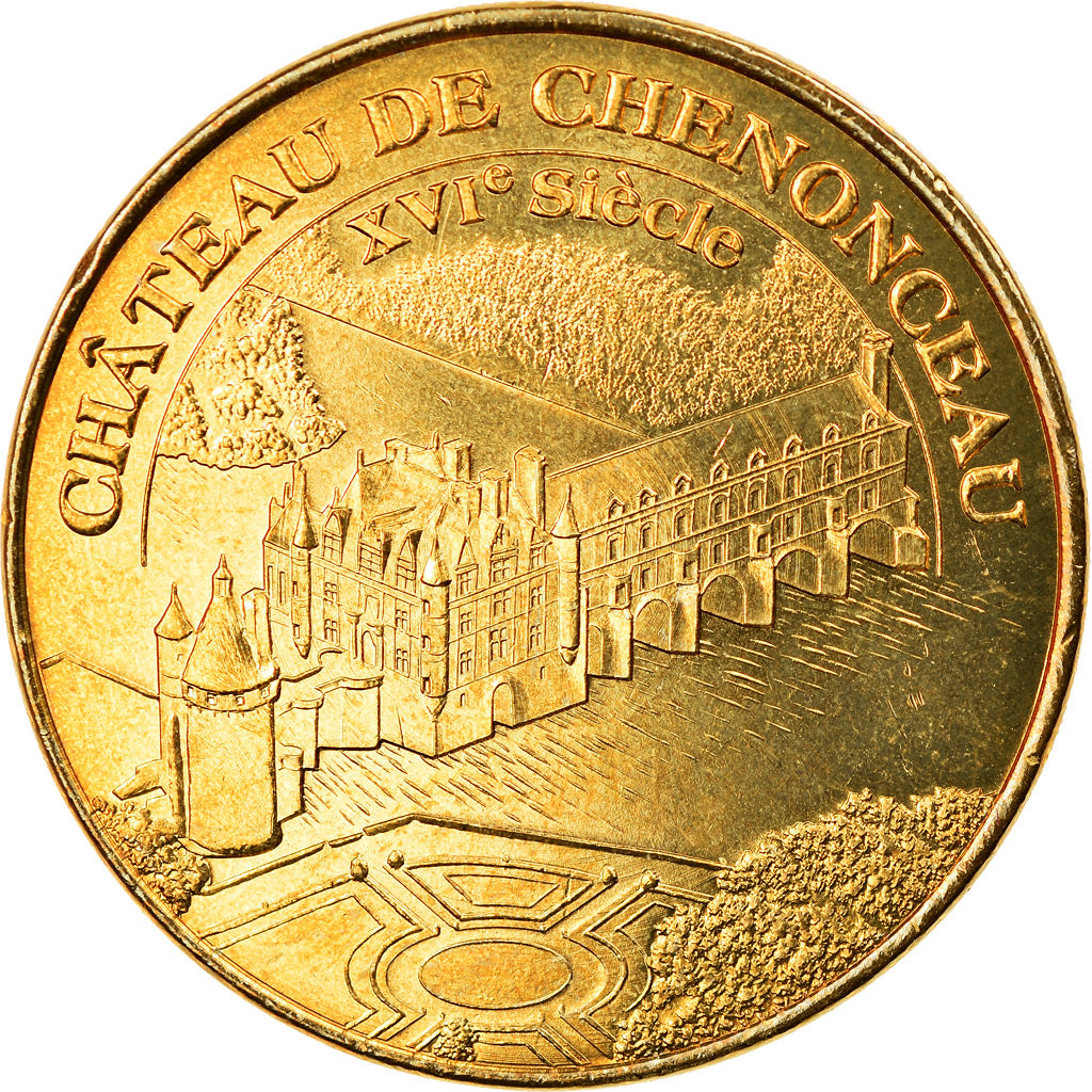 Francia, Token, Touristic token, Chenonceau -  Chateau n°3, Arts & Culture