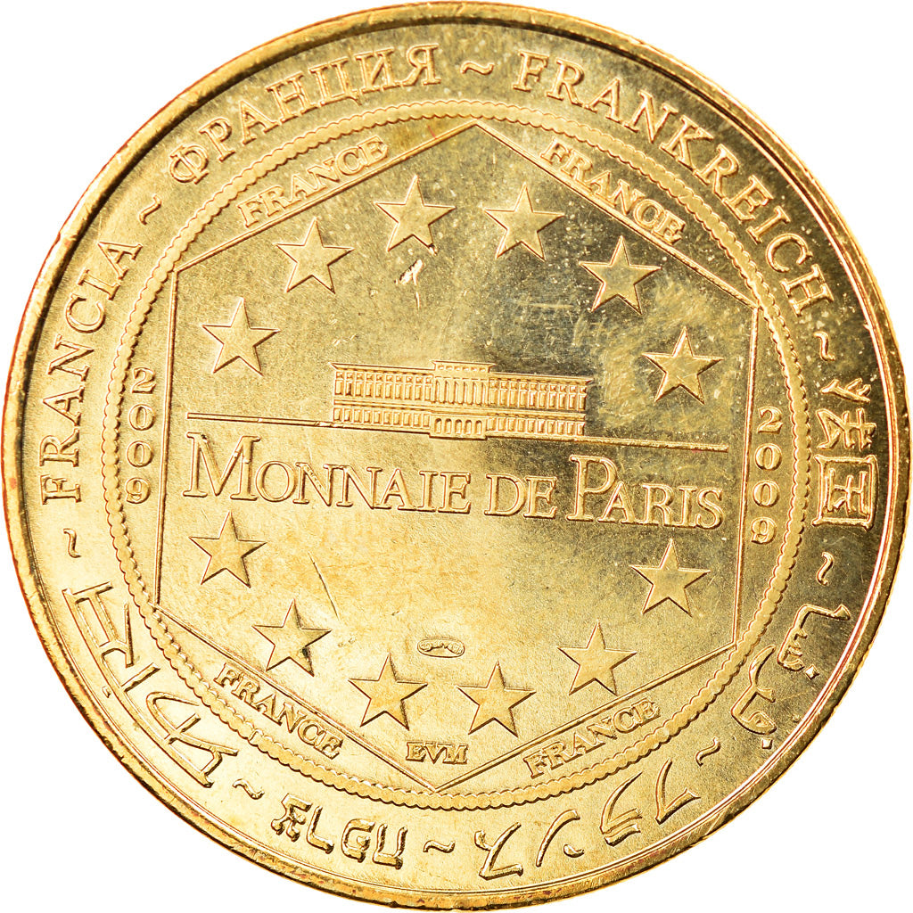 France, Token, Touristic token, Amboise - Le Clos Lucé, Arts & Culture, 2009