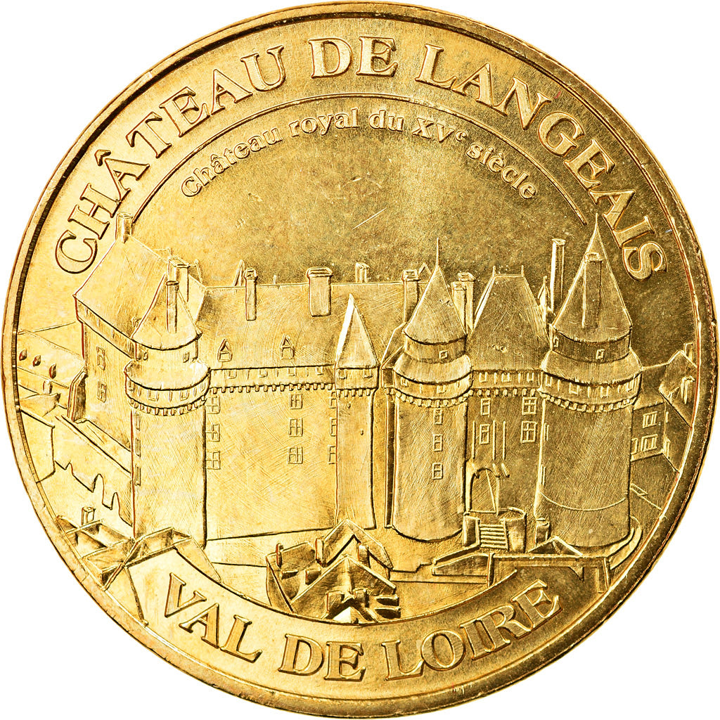Francia, Token, Touristic token, Langeais - Château n°1, Arts & Culture, 2008