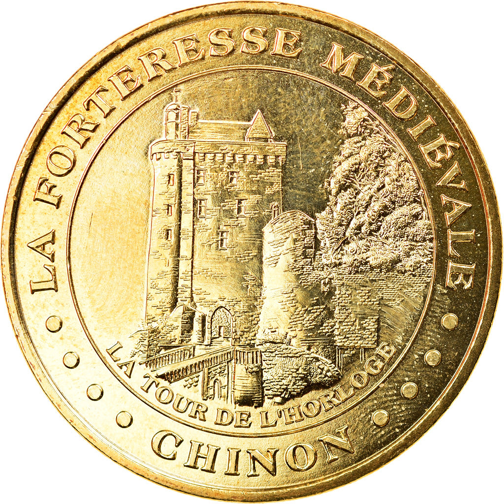 Francia, Token, Touristic token, Chinon - Forteresse médiévale, Arts &