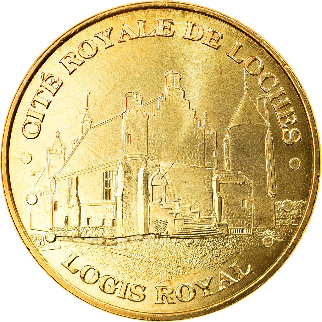 Francia, Token, Touristic token, Loches - Logis Royal n°2, Arts & Culture