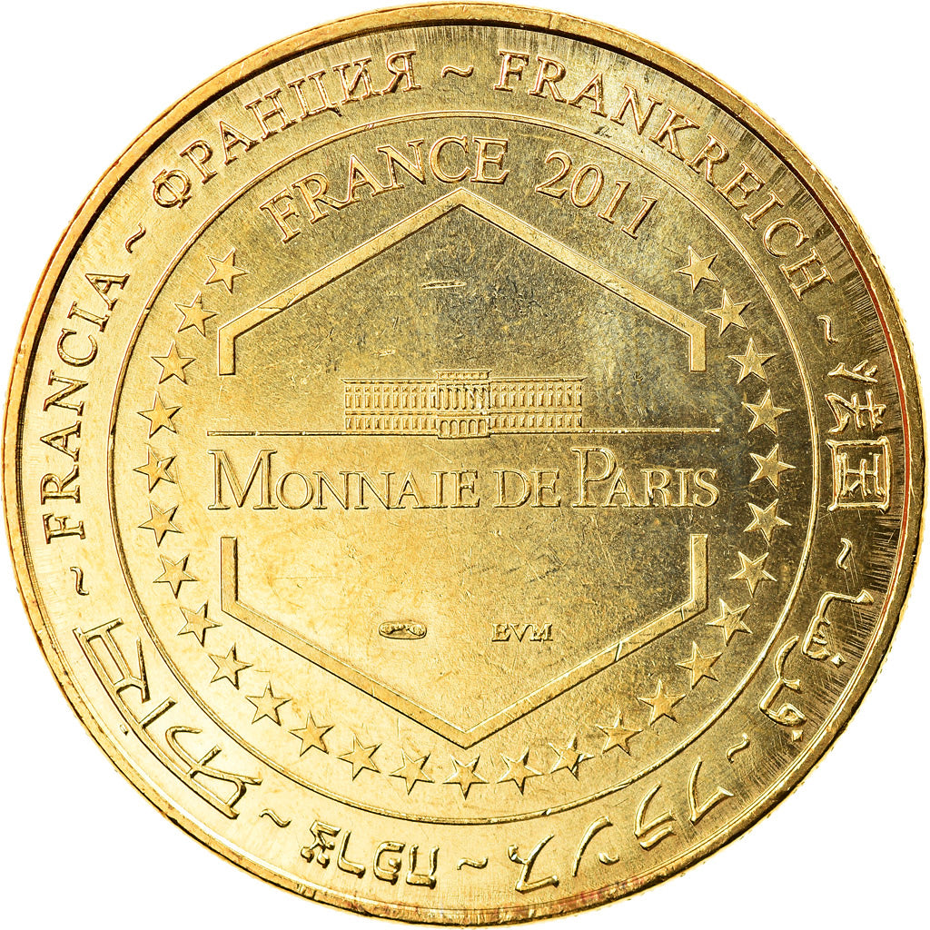 Francia, Token, Touristic token, Loches -  le Donjon n°2, Arts & Culture, 2011