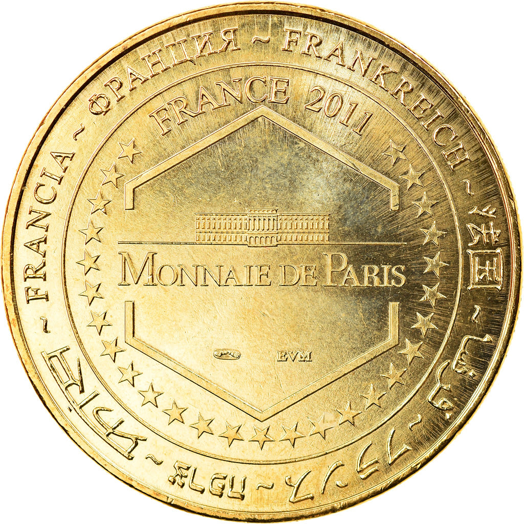 França, Token, Token turístico, Le Bugue - Village du Bournat - moulin, Artes