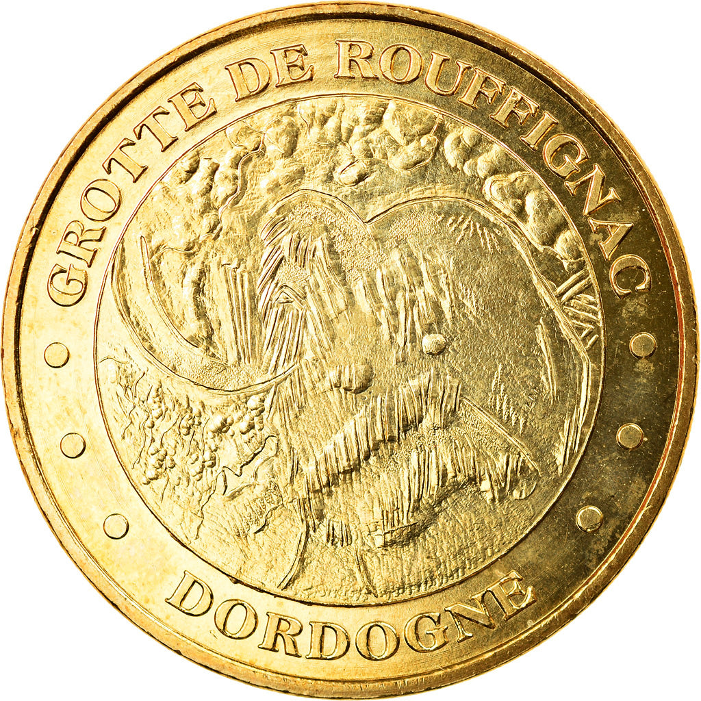 France, Token, Touristic token, Rouffignac - La grotte n°5, Arts & Culture
