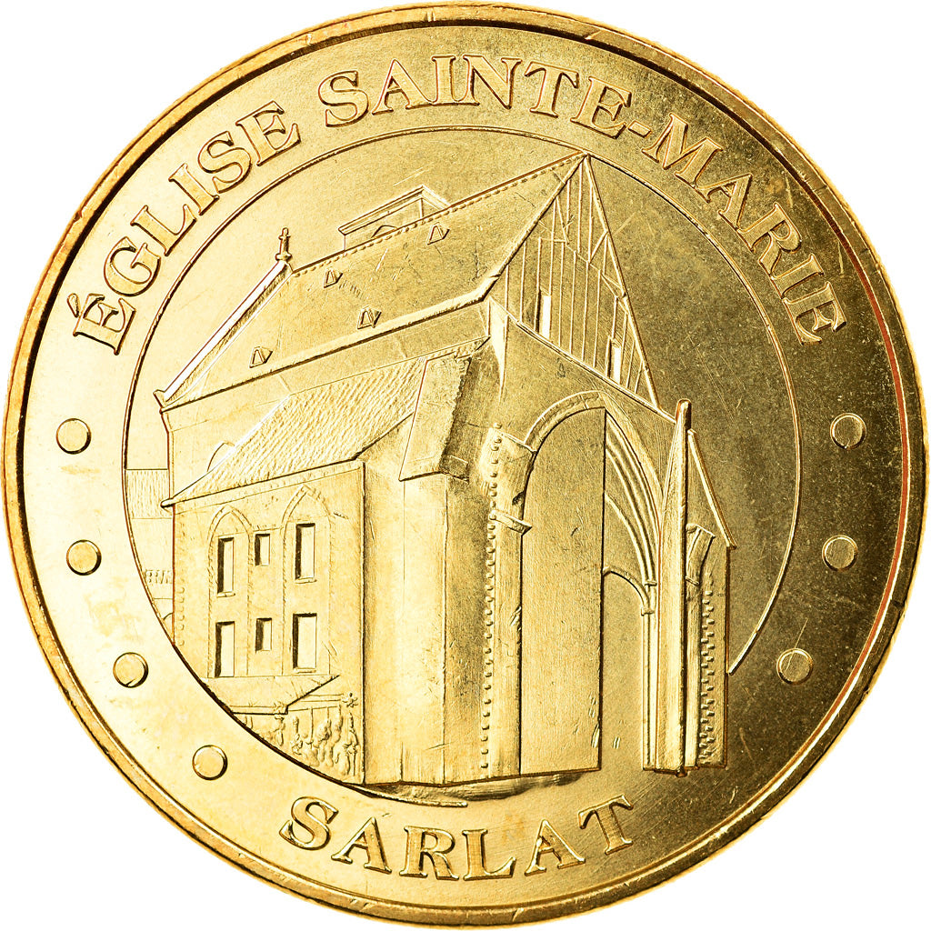 Francia, Token, Touristic token, 24/ Eglise Sainte-Marie - Sarlat, Arts &
