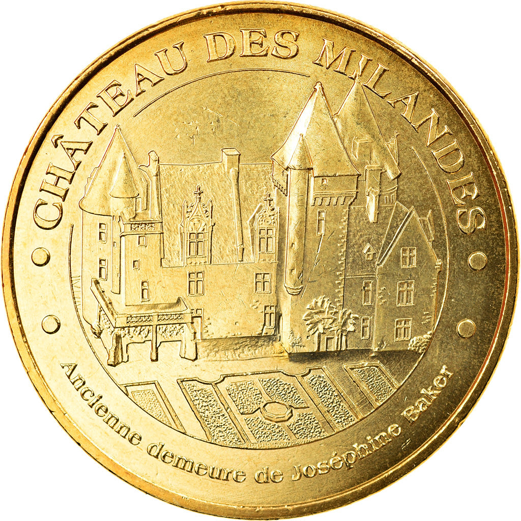 Francia, Token, Touristic token, Castelnaud-la-Chapelle - Chateau des milandes