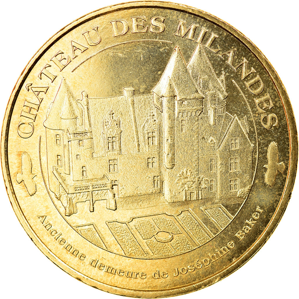 Francia, Token, Touristic token, Castelnaud-la-Chapelle - Chateau des milandes