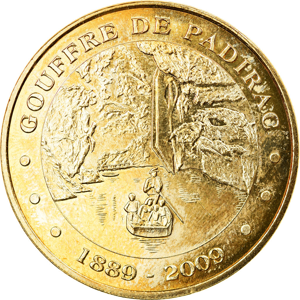 Francia, Token, Touristic token, Padirac - Le Gouffre n°2, Arts & Culture