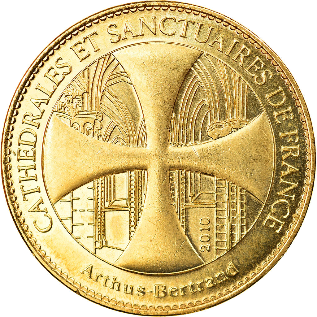 France, Token, Reims - Cathédrale - Labyrinthe, 2010, Arthus Bertrand