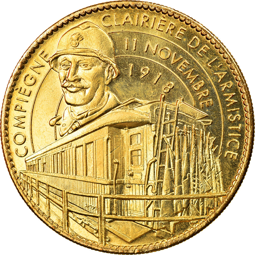 France, Token, Compiègne - Clairière de l'Armistice - Poilu, 2010, Arthus