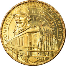 France, Token, Compiègne - Clairière de l'Armistice - Poilu, 2010, Arthus