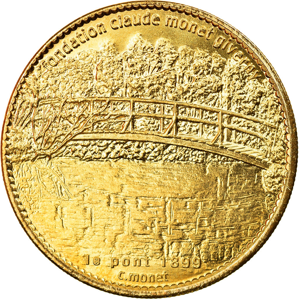 France, Token, Giverny - Fondation Claude Monet - le pont, 2009, Arthus
