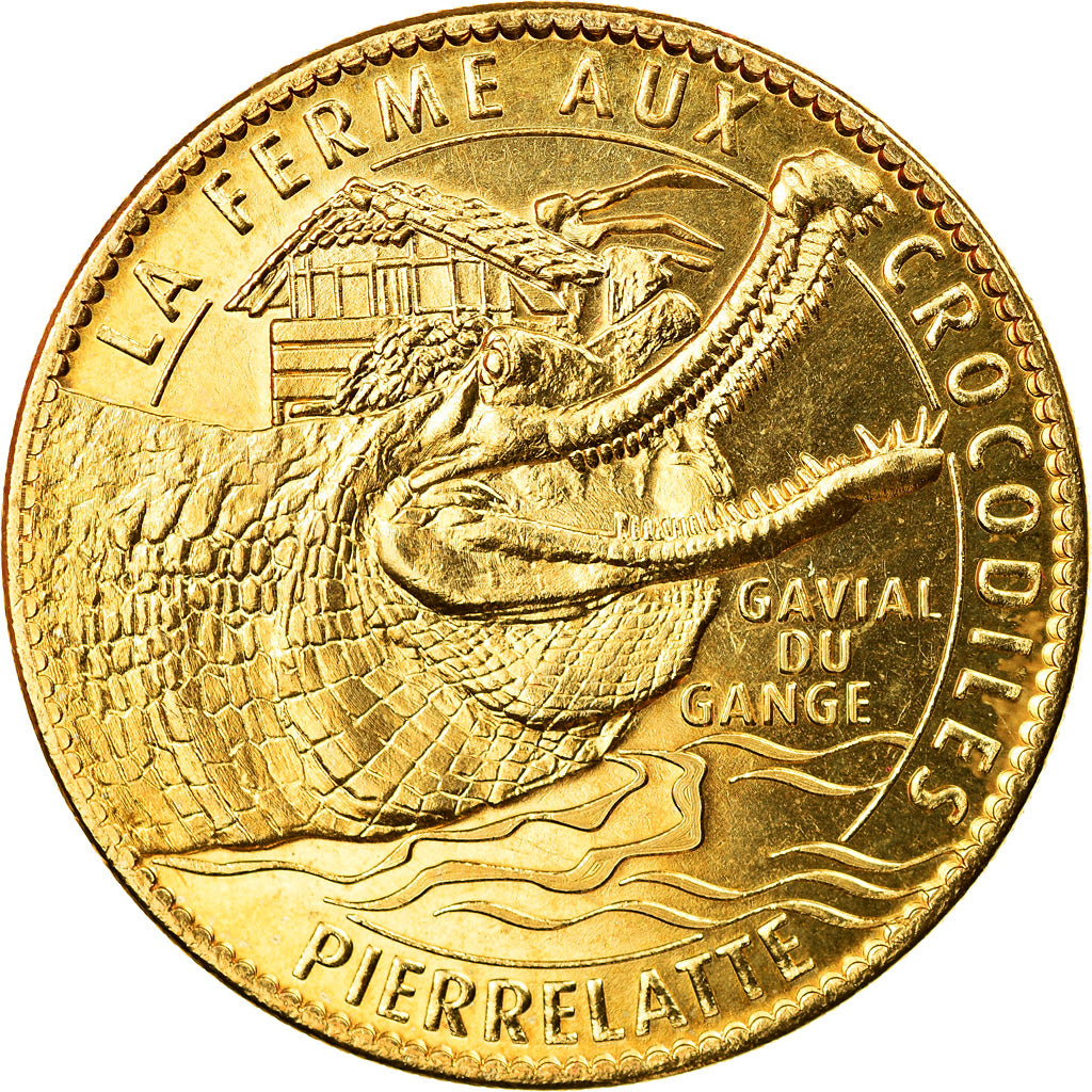 France, Jeton, Pierrelatte - Ferme aux crocodiles n° 3, 2010, Arthus Bertrand