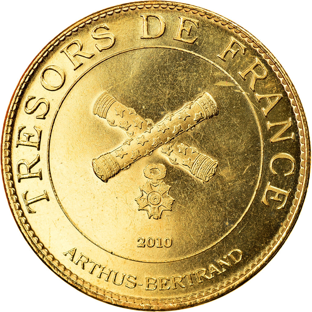 France, Token, Arles - Les arènes et César, 2010, Arthus Bertrand, AU(55-58)