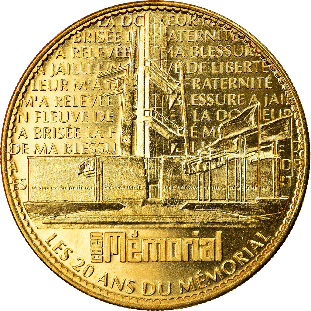 Frankreich, Token, Caen - Mémorial n°3, 2008, Arthus Bertrand, VZ