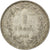 Moneta, Belgio, Franc, 1911, MB, Argento, KM:72