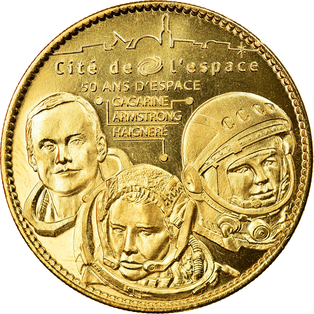 France, Token, Toulouse -  Cité de l'Espace, 2008, Arthus Bertrand, AU(55-58)