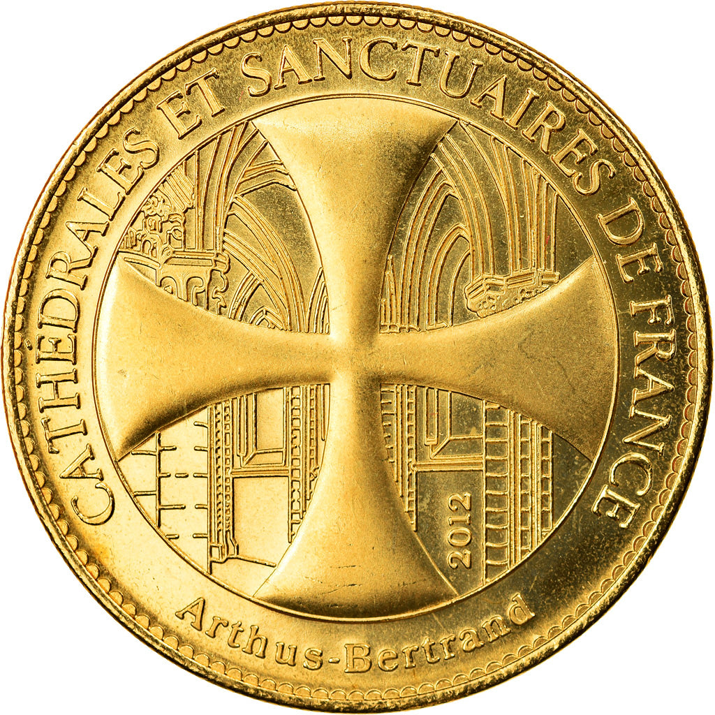 France, Token, Basilique Sainte-Thérèse, Lisieux, 2012, Arthus Bertrand
