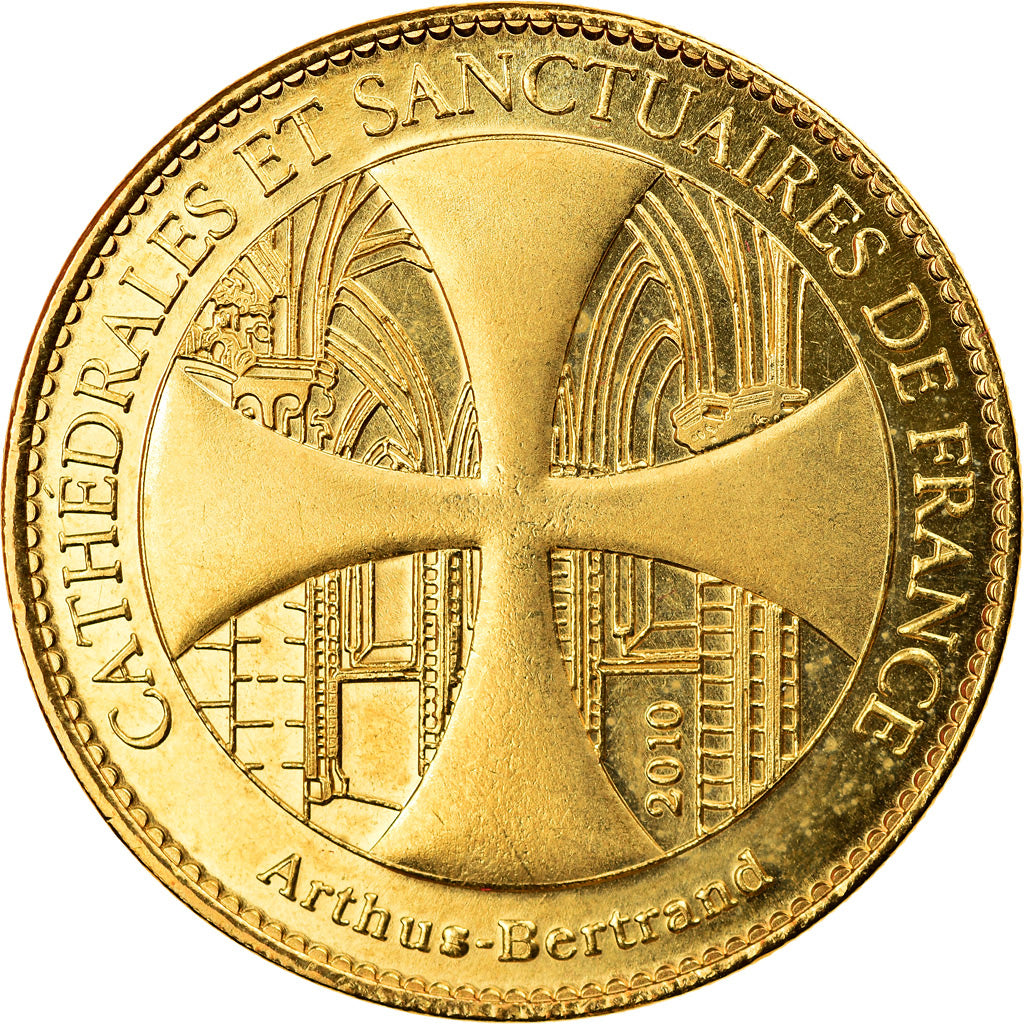 France, Jeton, Avignon - Cathédrale Notre-Dame des Doms - La Vierge, 2010