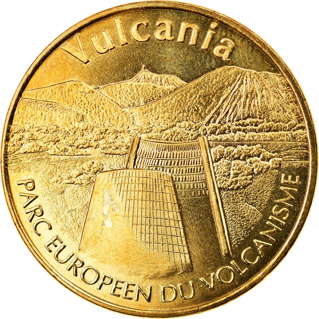 Francia, Token, Touristic token, Saint-Ours-Les-Roches - Vulcania n°2, Arts &