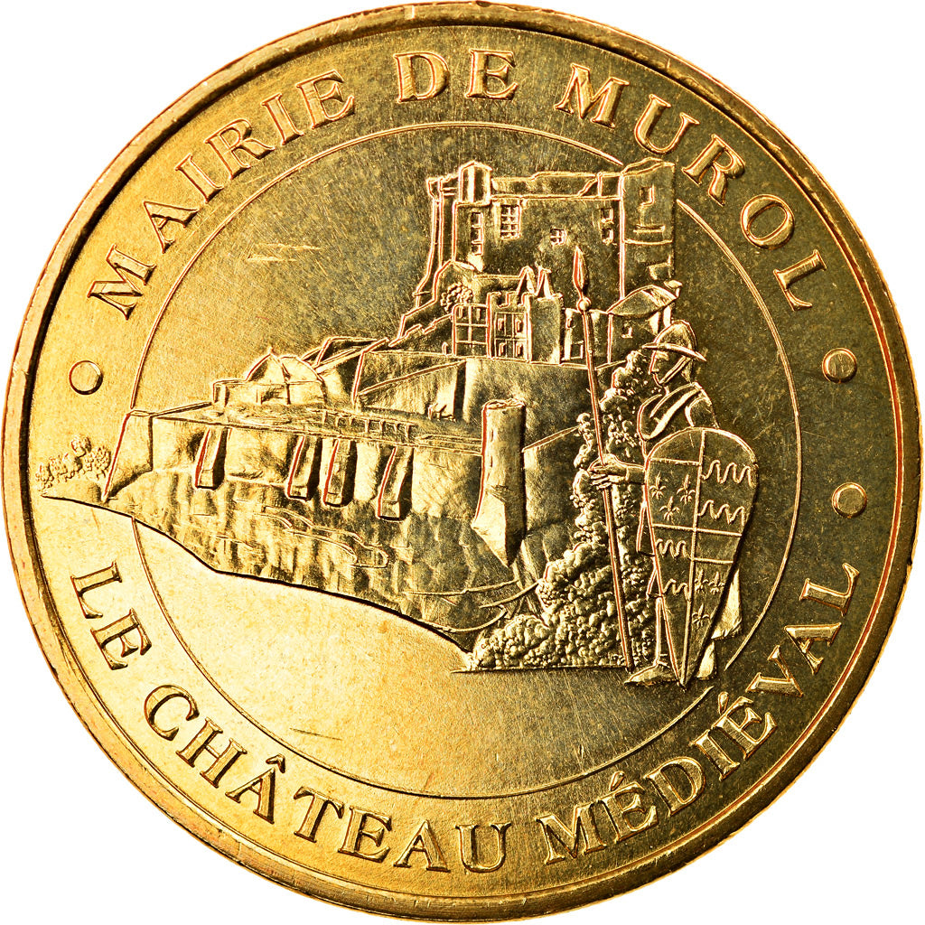 France, Token, Touristic token, Murol - Mairie et Château n°1, Arts & Culture