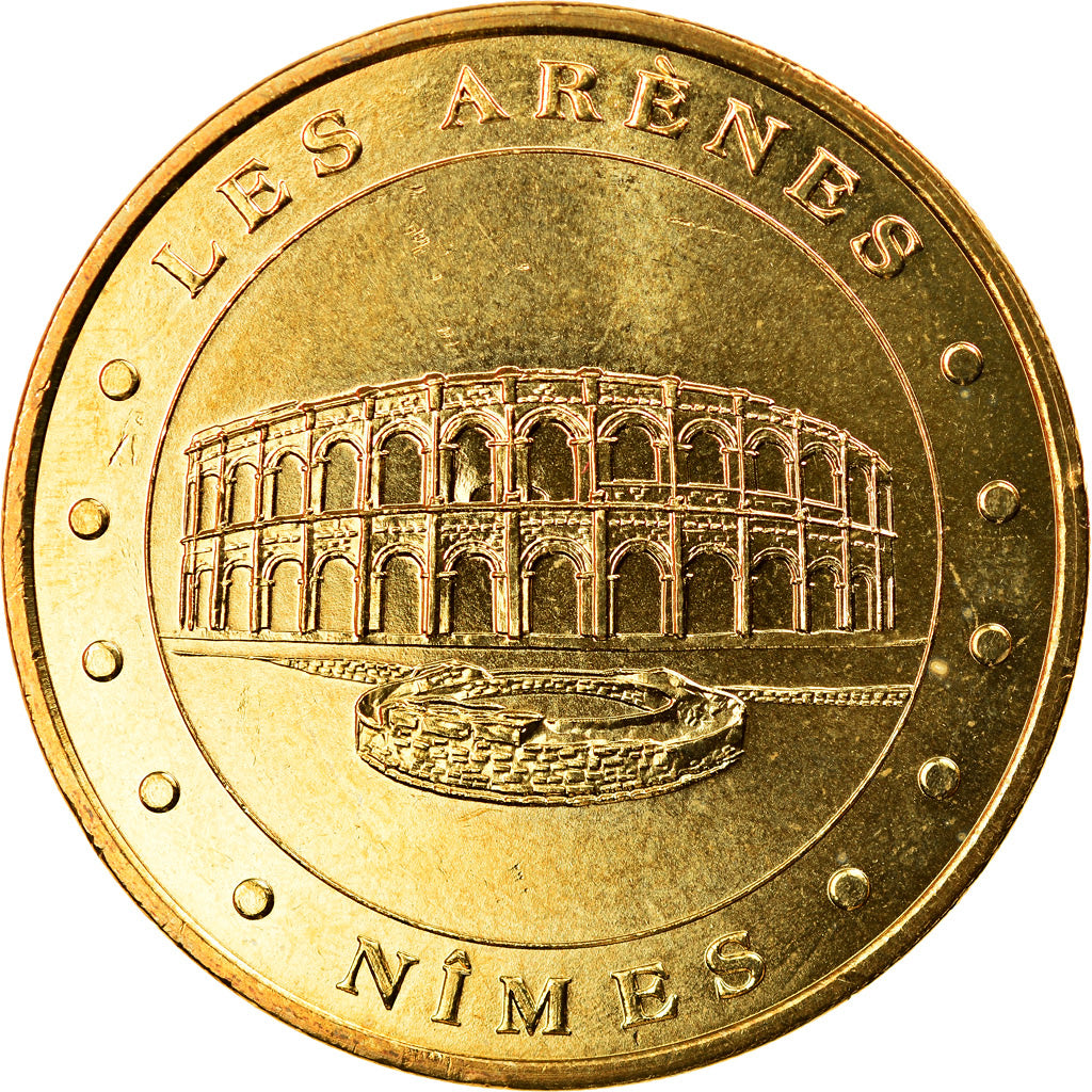 Francia, Token, Touristic token, Nimes - Les Arènes n°2, Arts & Culture, 2005