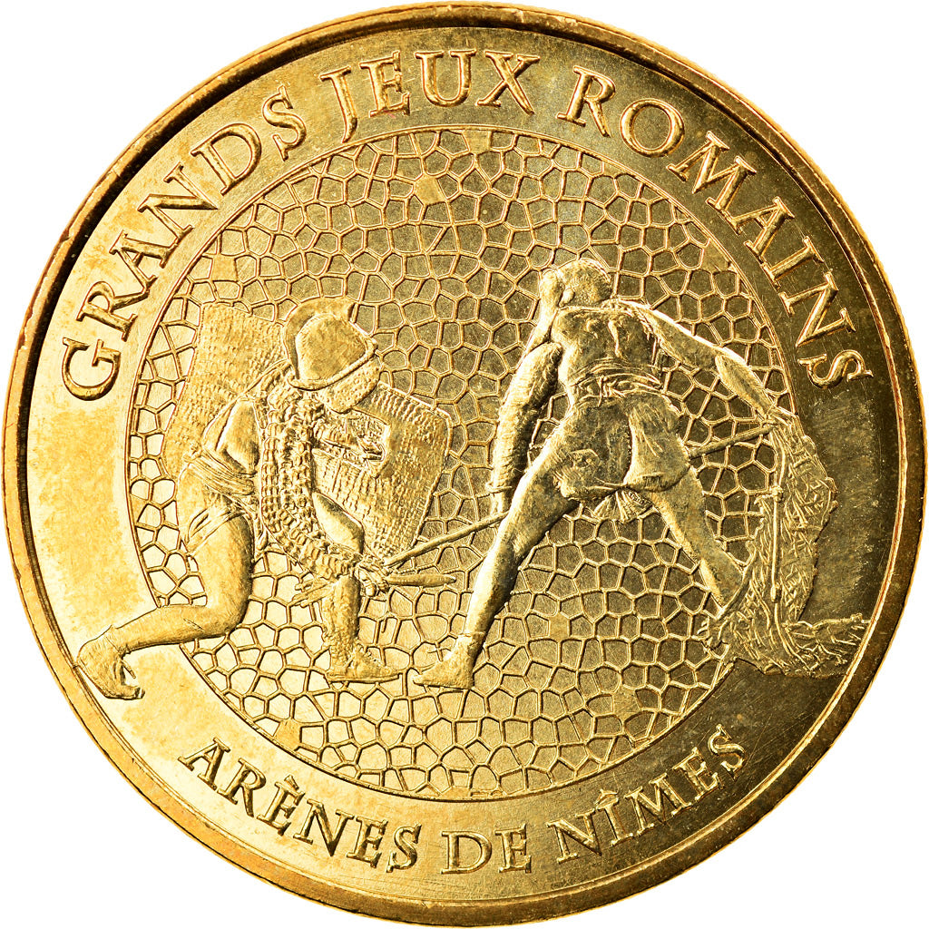 Francia, Token, Touristic token, Nimes - les arènes n°4, Arts & Culture, 2014