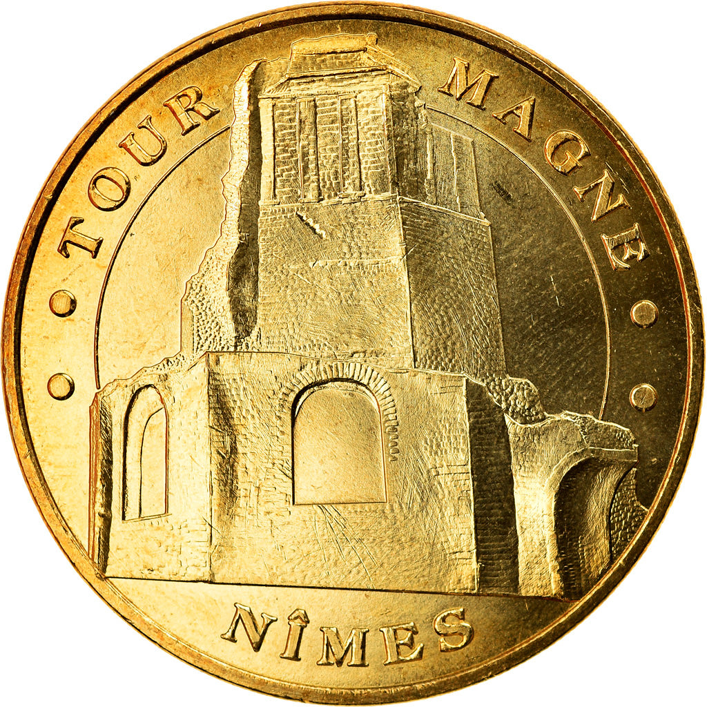 Francia, Token, Touristic token, Nîmes - La Tour Magne, Arts & Culture, 2008