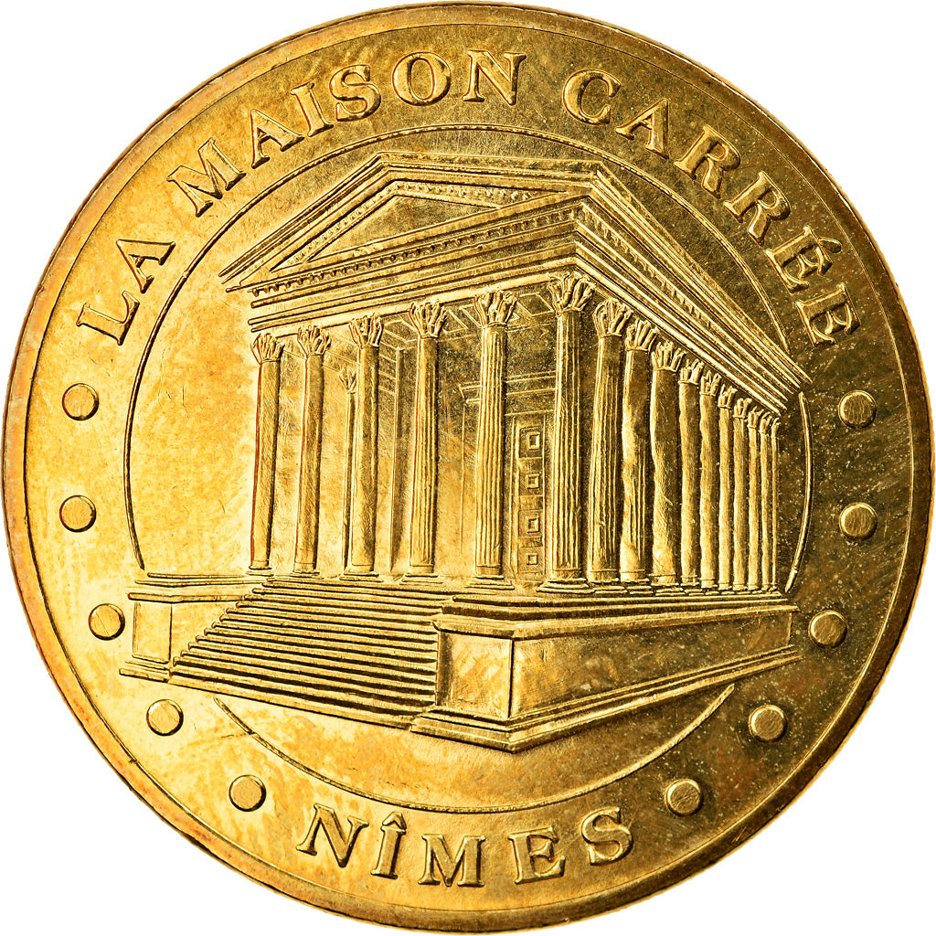Francia, Token, Touristic token, Nimes - La Maison Carrée, Arts & Culture