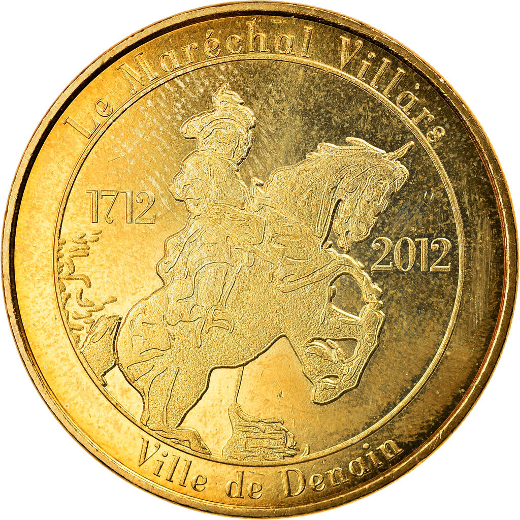 Francia, Token, Touristic token, 59/ Maréchal Villars - Denain, Arts & Culture